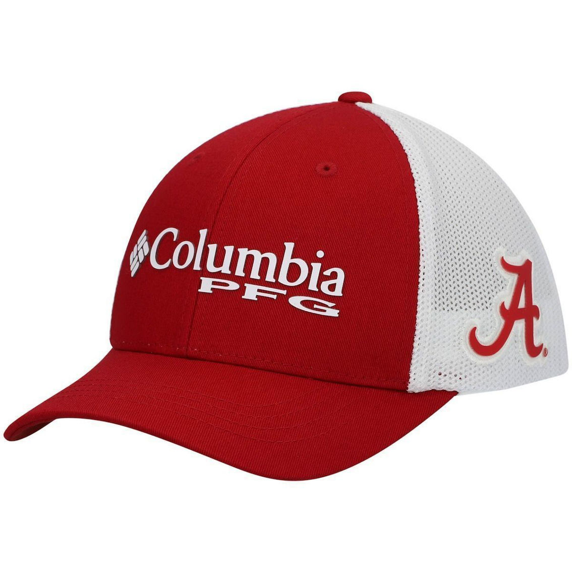 Youth Columbia Crimson Alabama Crimson Tide Collegiate PFG Snapback Hat - Image 2 of 4