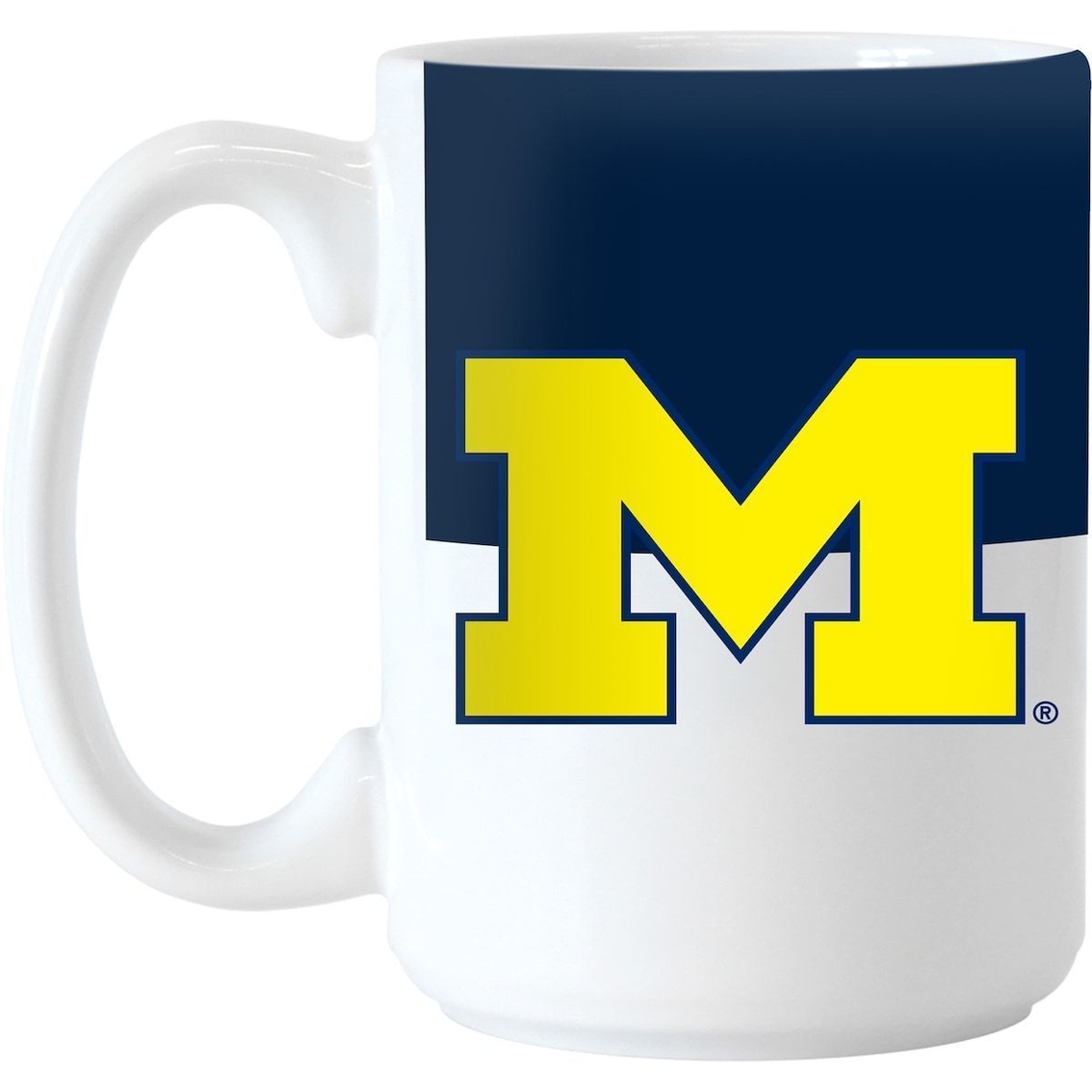 Michigan Wolverines 15oz. Colorblock Mug - Image 2 of 3