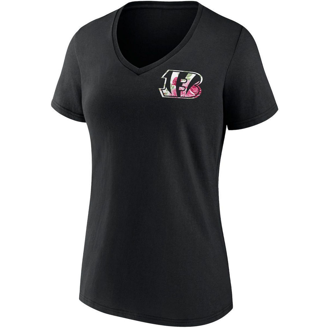 Fanatics Women's Fanatics Black Cincinnati Bengals Team Mother's Day V-Neck T-Shirt - Image 3 of 4