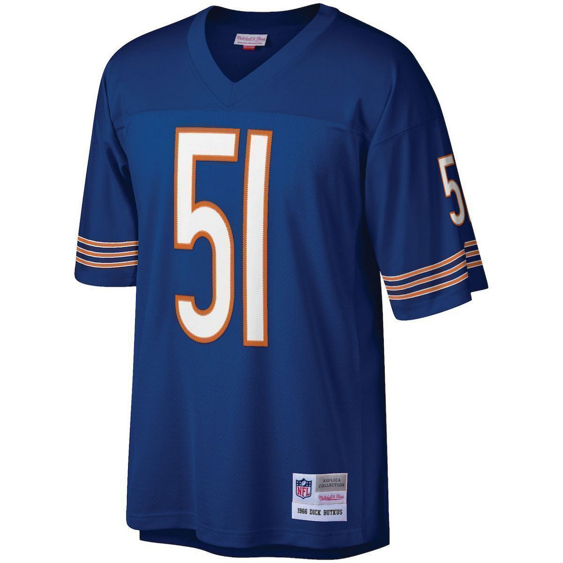 Mitchell & Ness Men's Dick Butkus Navy Chicago Bears Retired Player Legacy Replica Jersey - Image 3 of 4