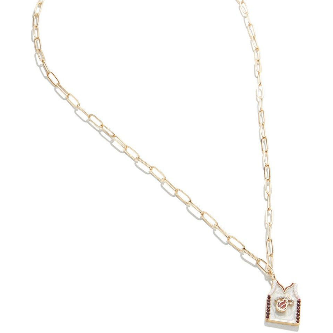 BaubleBar Miami Heat Team Jersey Necklace - Image 2 of 4