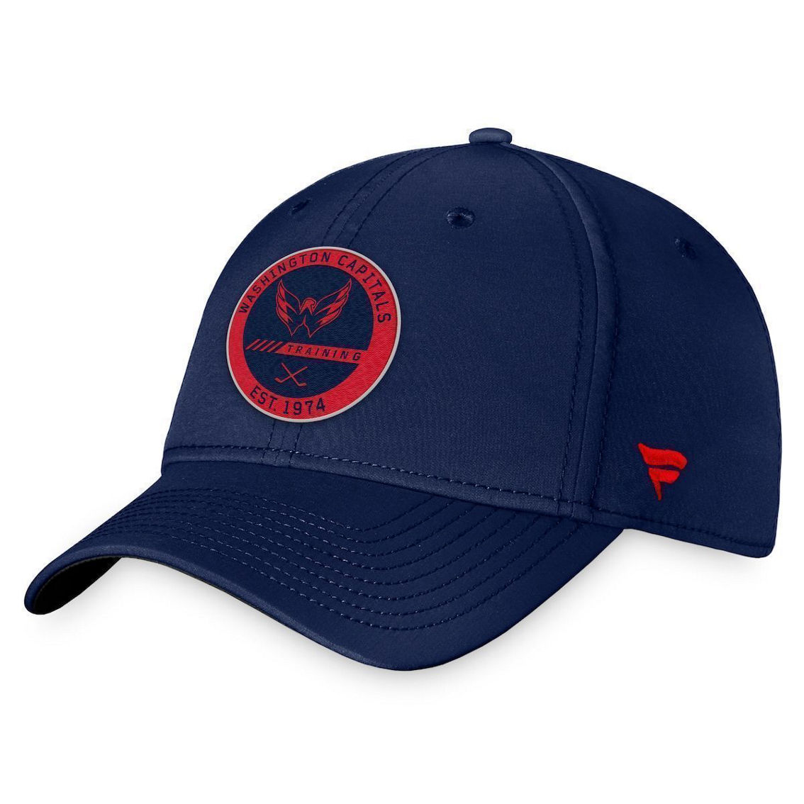 Fanatics Branded Men's Navy Washington Capitals Authentic Pro Team Training Camp Practice Flex Hat - Image 2 of 4
