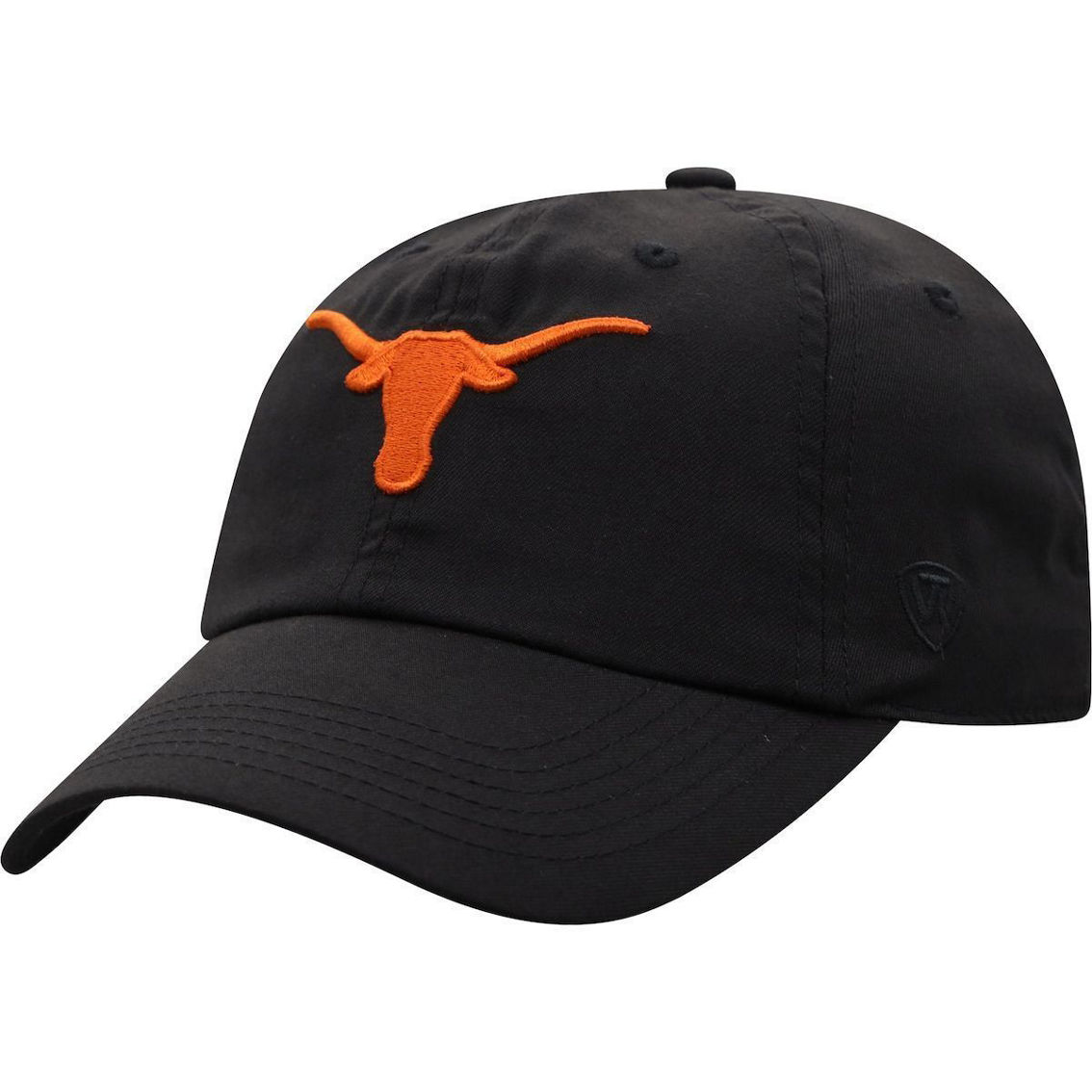 Top of the World Men's Black Texas Longhorns Adjustable Hat - Image 2 of 4