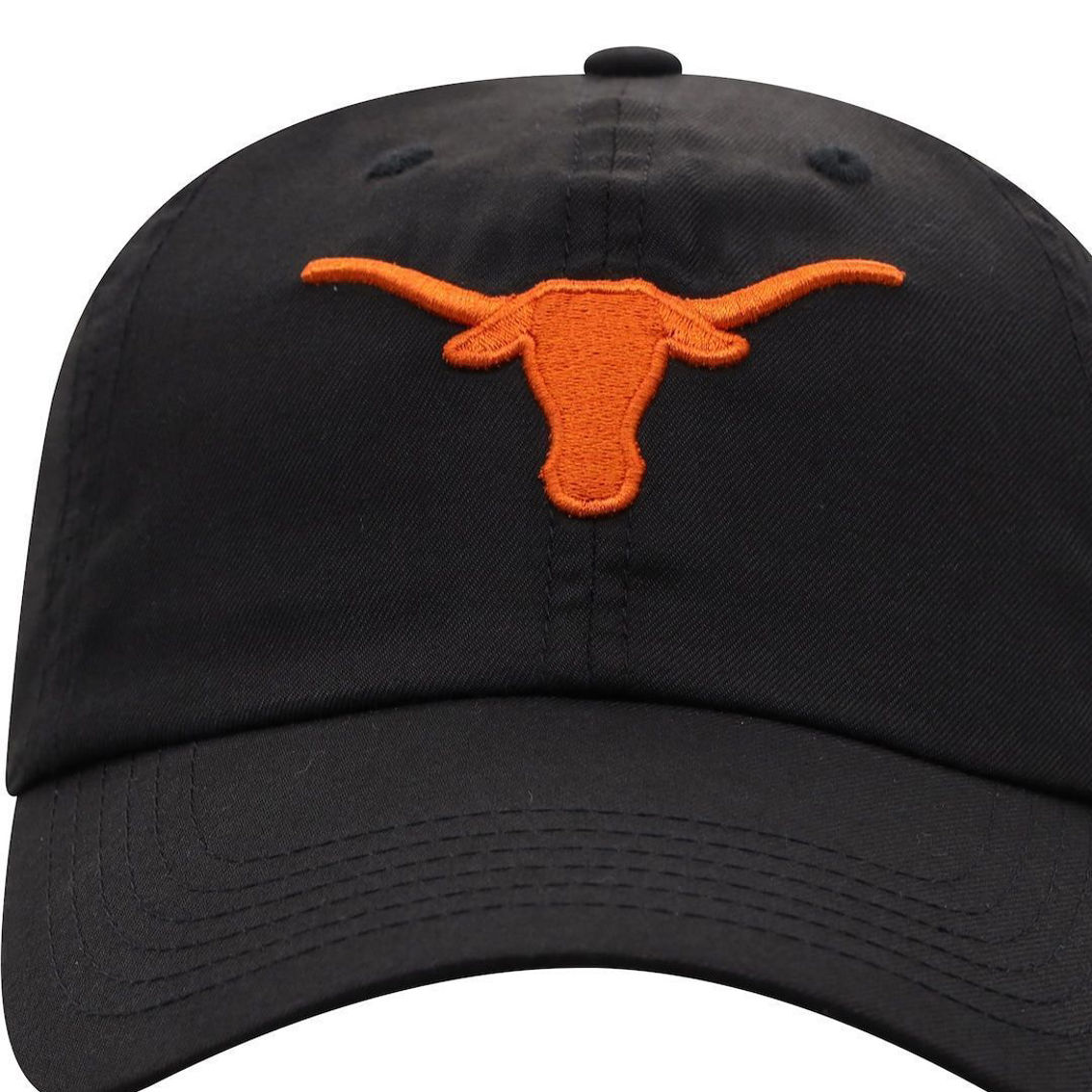 Top of the World Men's Black Texas Longhorns Adjustable Hat - Image 3 of 4