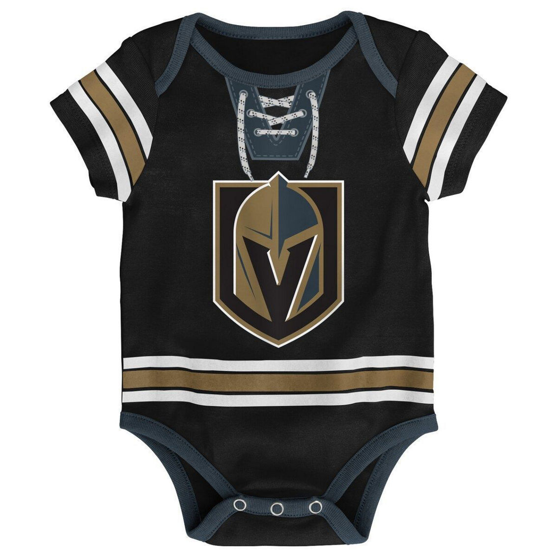 NHL Ottawa Senators Infant/Baby Bodysuit Onesie, Red/Black/Grey, 3-pk