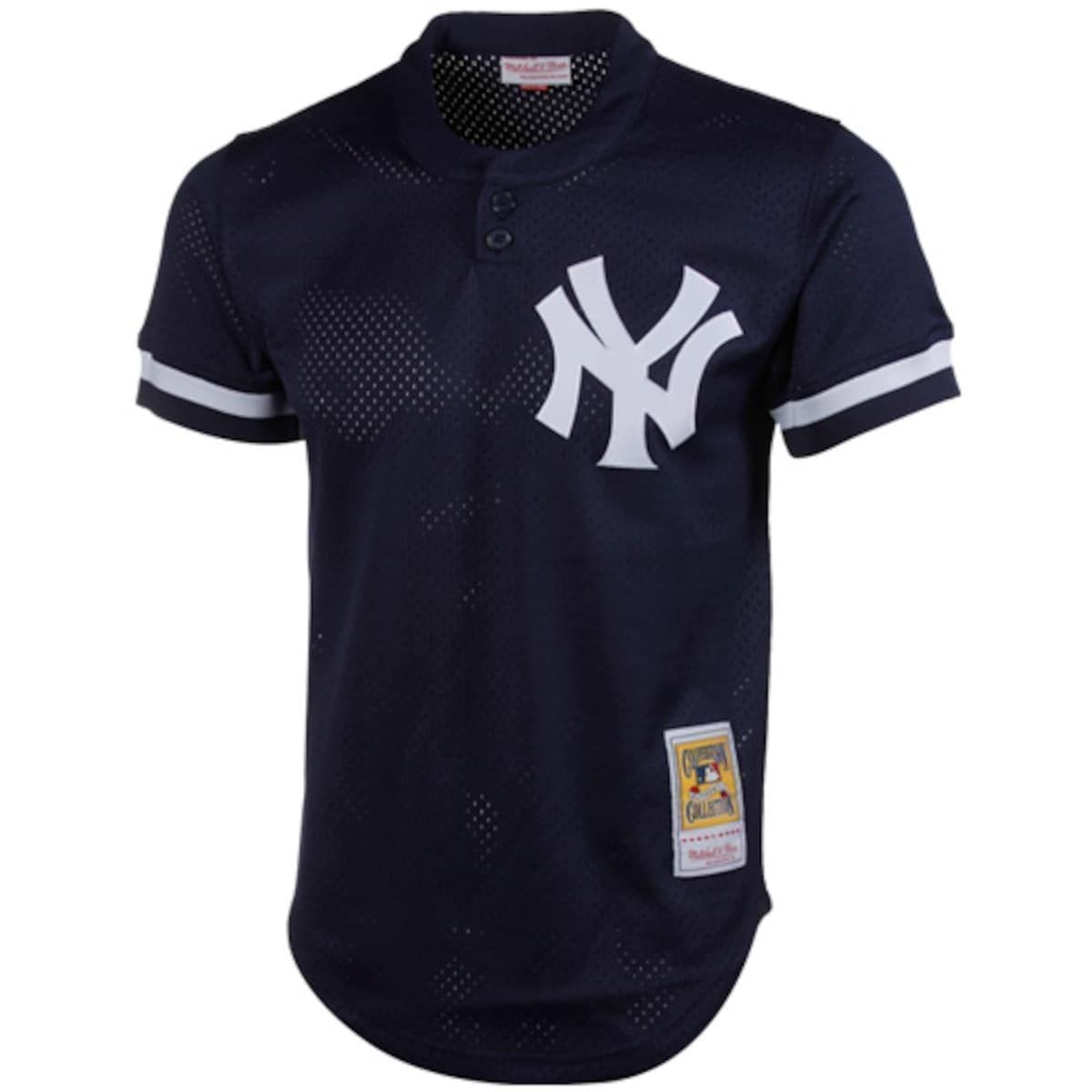 Mitchell & Ness Men's Don Mattingly Navy New York Yankees 1995 Authentic Cooperstown Collection Mesh Batting Practice Jersey - Image 3 of 4