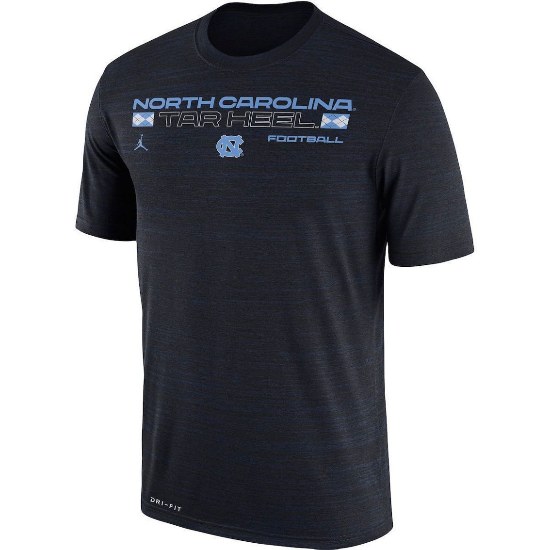 Nike Men's Navy North Carolina Tar Heels Velocity Legend Performance T-Shirt - Image 3 of 4