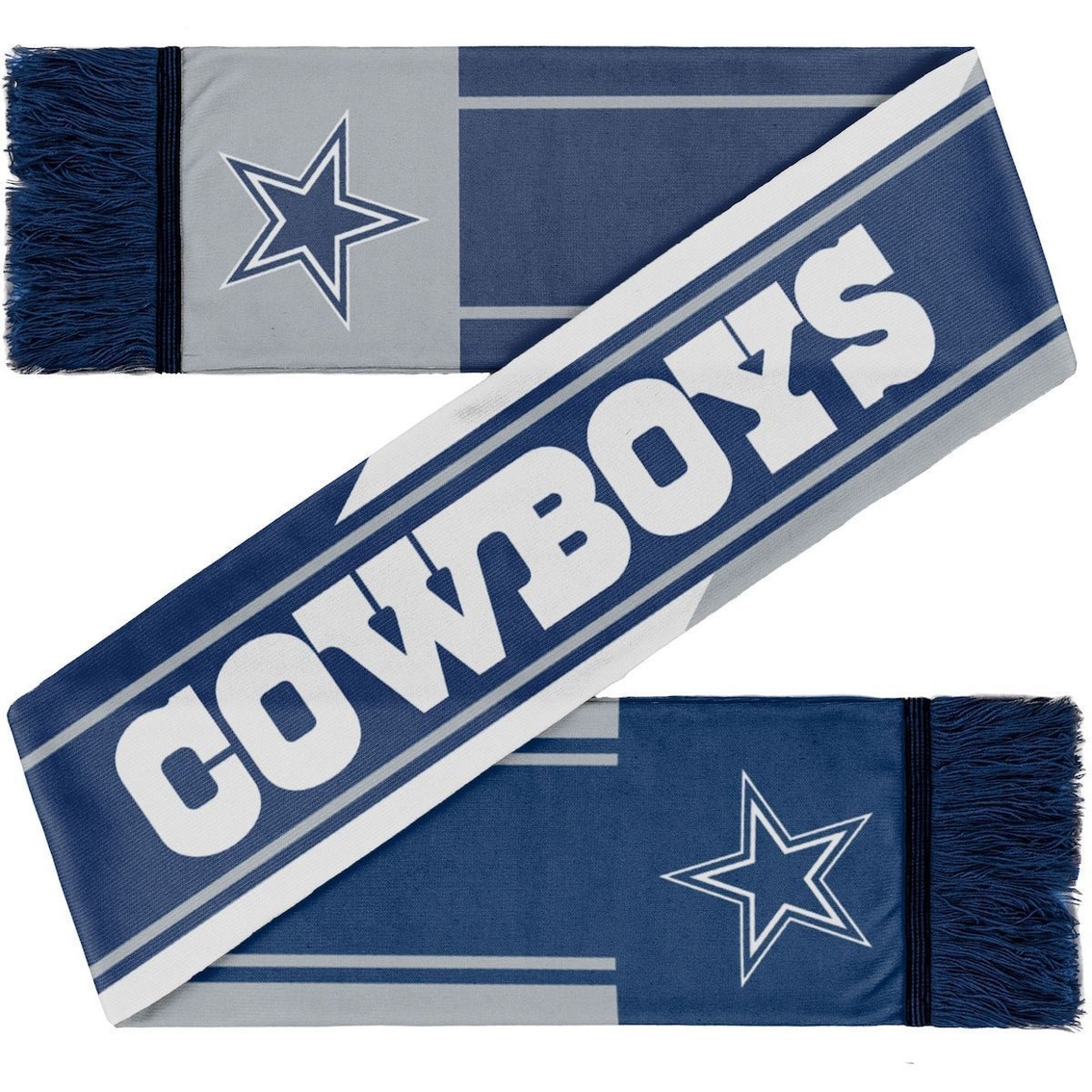FOCO Dallas Cowboys Color Wave Wordmark Scarf - Image 2 of 2