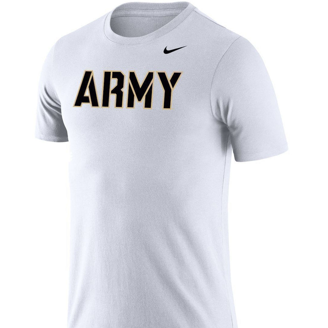 Nike Men's White Army Black Knights School Logo Legend Performance T-Shirt - Image 3 of 4