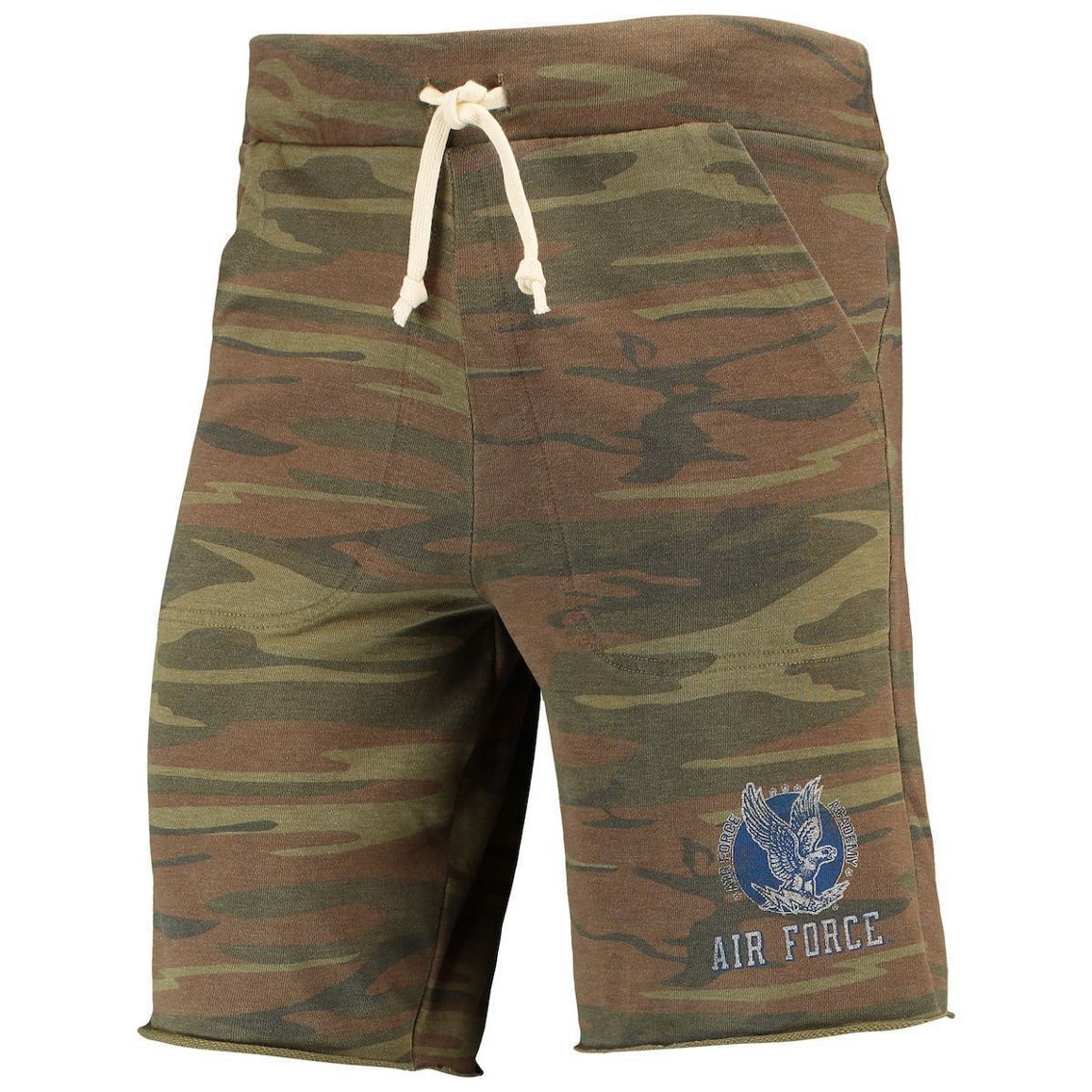 Alternative Apparel Men's Camo Air Force Falcons Victory Lounge Shorts - Image 3 of 4