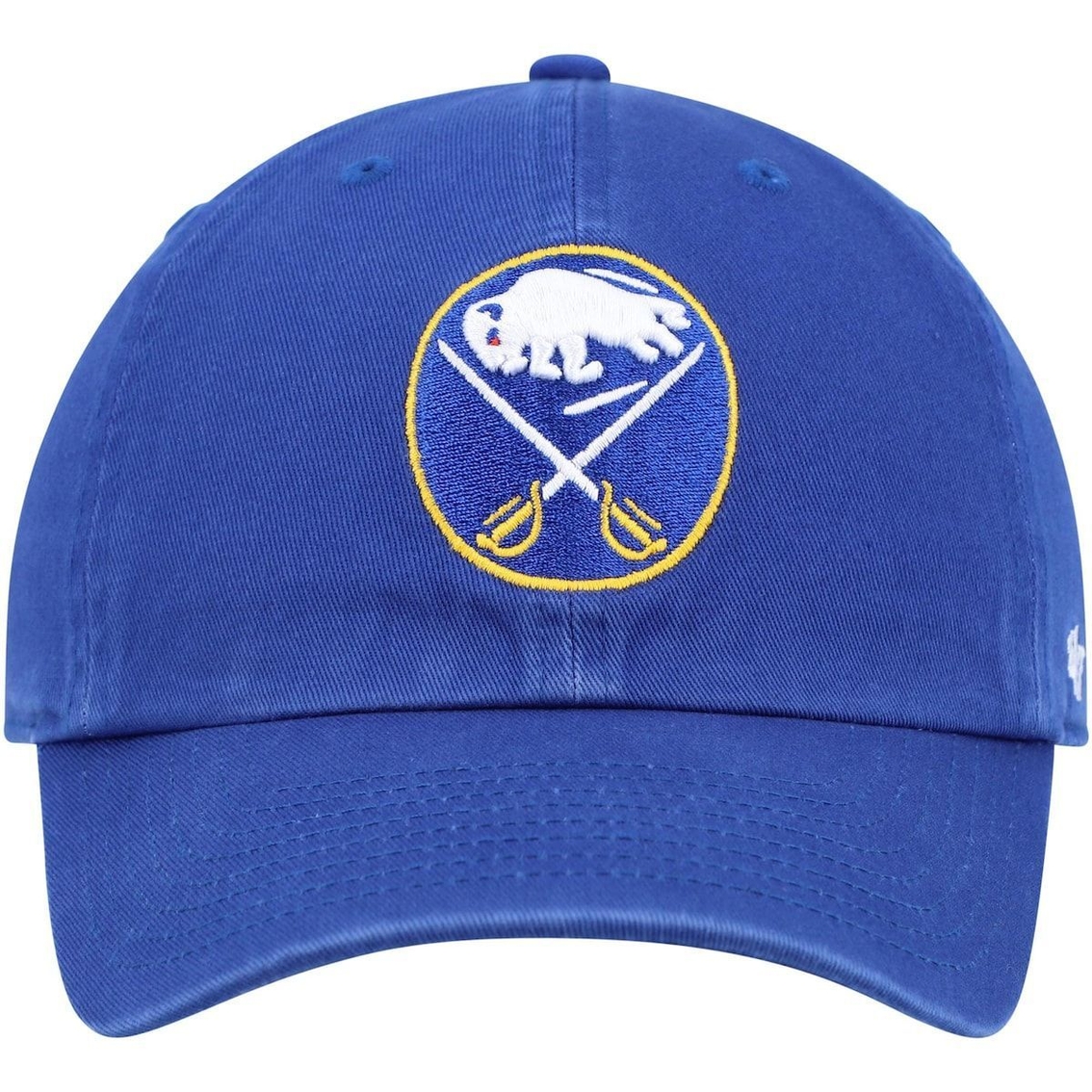 '47 Men's Royal Buffalo Sabres Logo Clean Up Adjustable Hat - Image 3 of 4