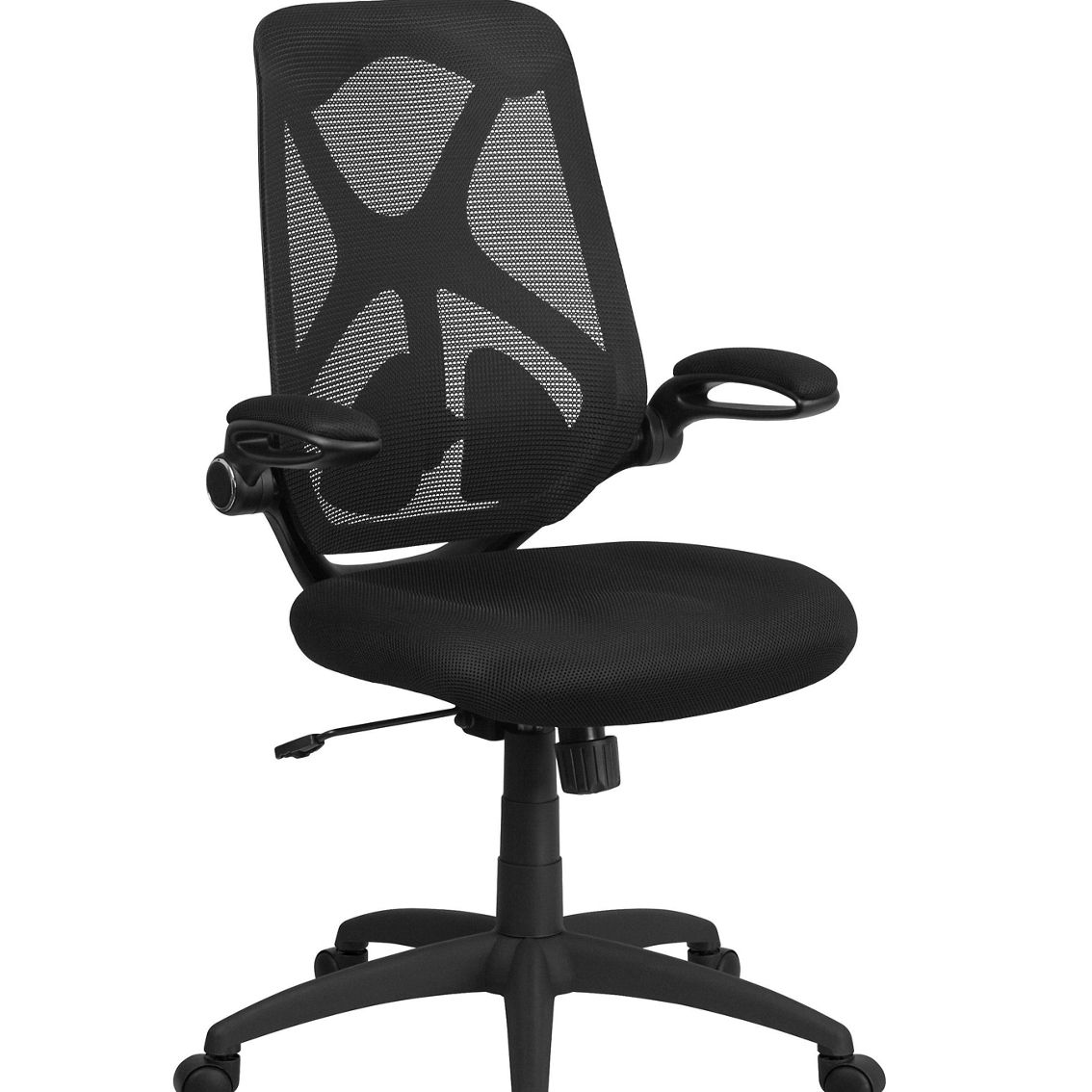 Flash Furniture Ergonomic Gray Mesh Office Chair with Synchro-Tilt