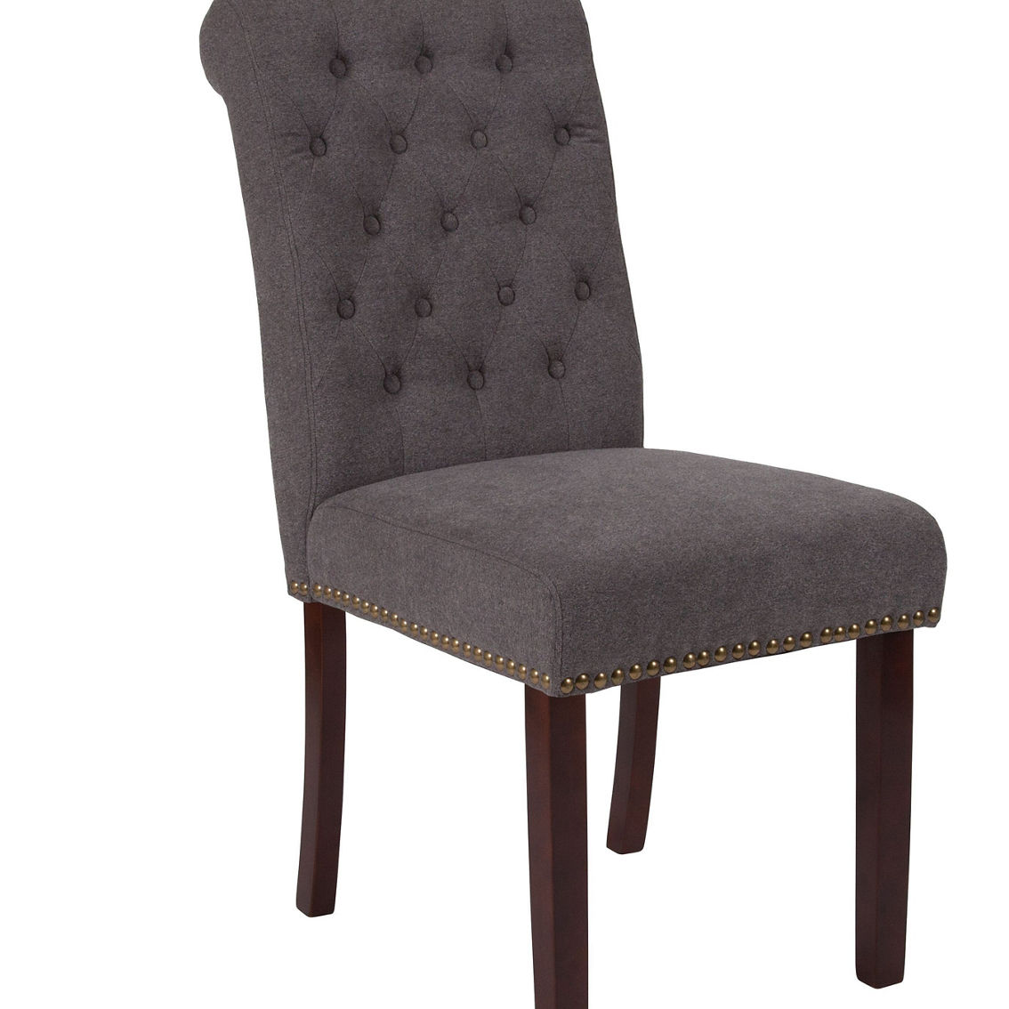Flash Furniture HERCULES Series Parsons Chair with Rolled Back, Accent Nail Trim - Image 2 of 5