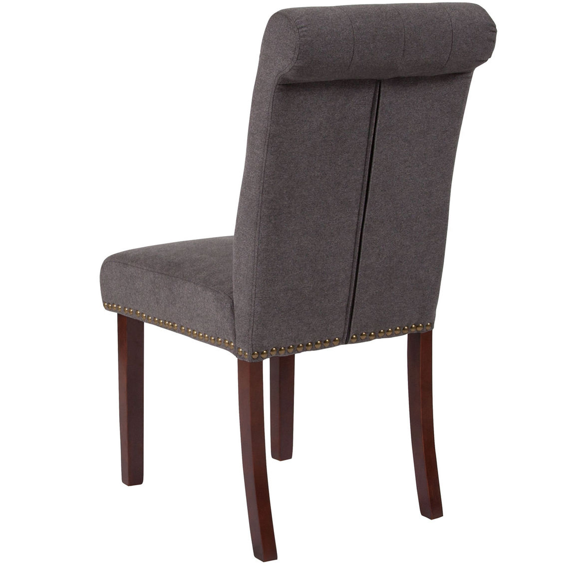 Flash Furniture HERCULES Series Parsons Chair with Rolled Back, Accent Nail Trim - Image 4 of 5