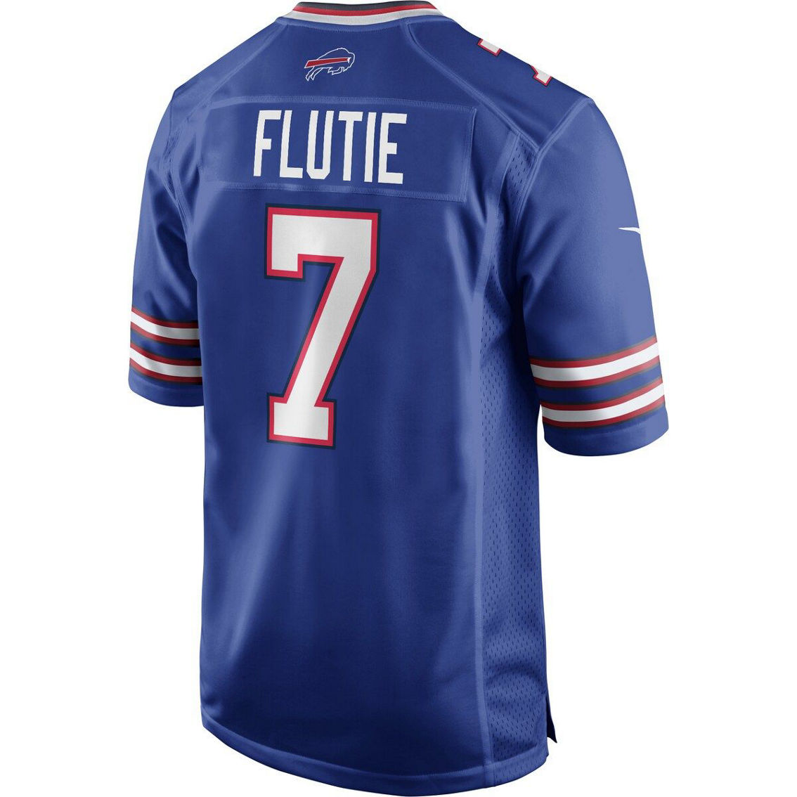 Nike Men's Doug Flutie Royal Buffalo Bills Game Retired Player Jersey - Image 4 of 4