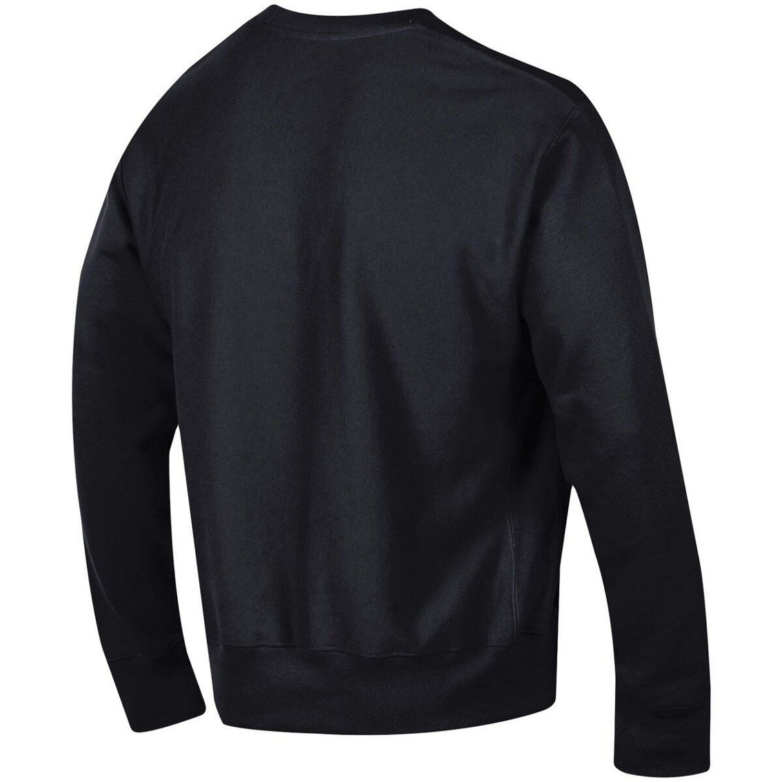 Champion Men's Black Ohio State Buckeyes Arch Reverse Weave Pullover Sweatshirt - Image 4 of 4