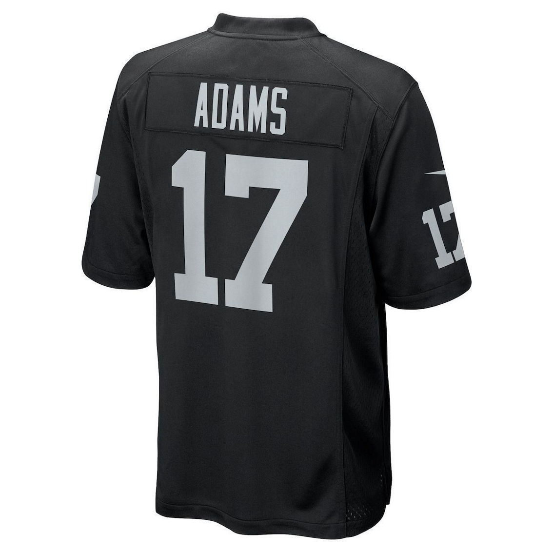 Nike Men's Davante Adams Black Las Vegas Raiders Game Jersey - Image 4 of 4