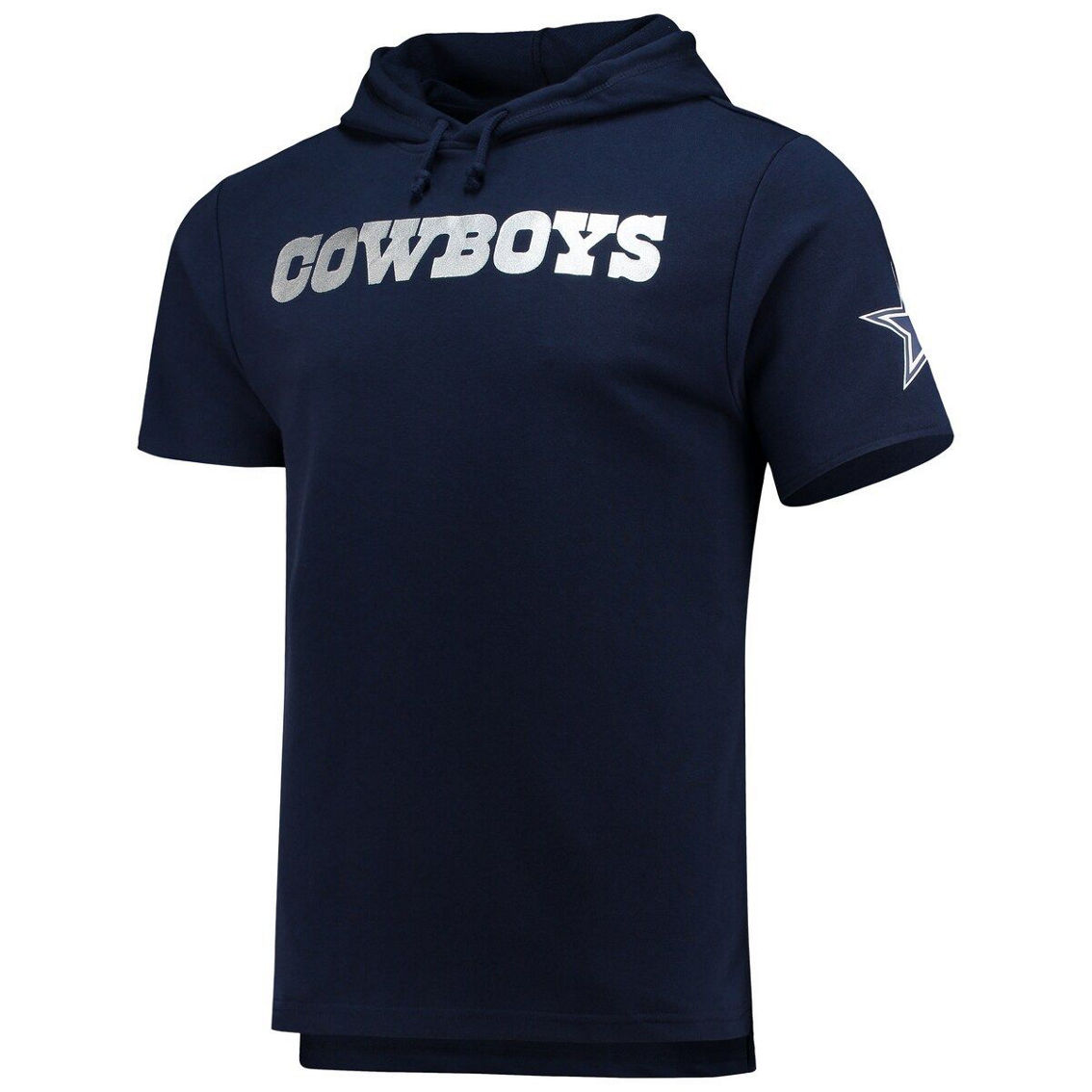 Mitchell & Ness Men's Navy Dallas Cowboys Game Day Hoodie T-shirt