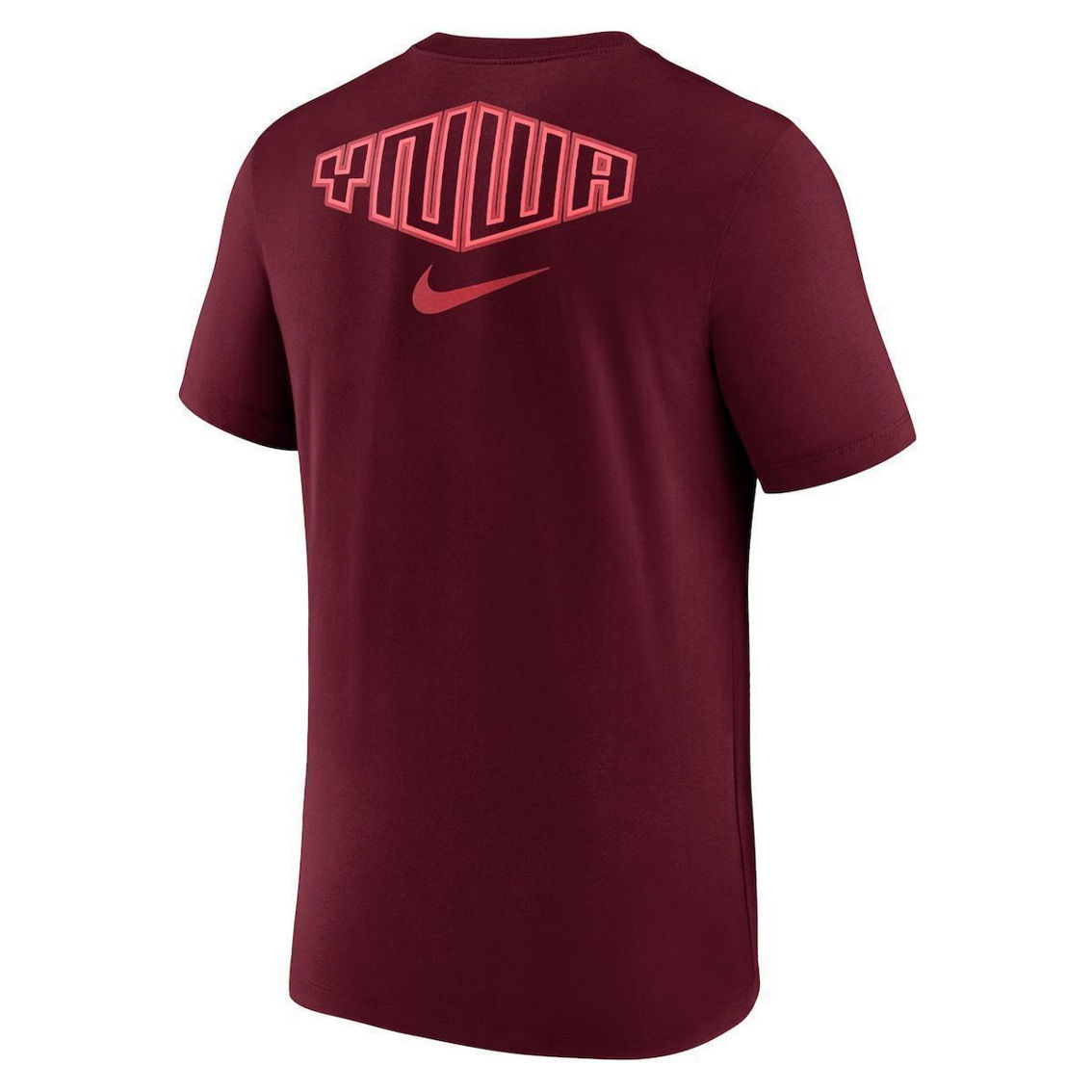 Men's Nike Burgundy Liverpool Team Voice T-Shirt - Image 4 of 4