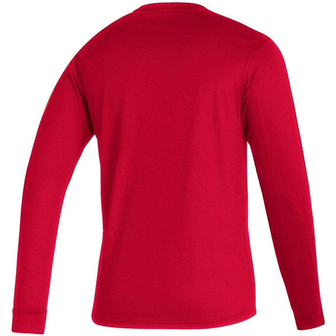 adidas Men's Red Real Salt Lake Vintage Performance Long Sleeve T-Shirt - Image 4 of 4
