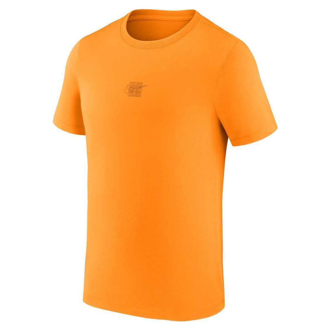 Nike Men's Orange Barcelona Club Swoosh T-Shirt - Image 3 of 4