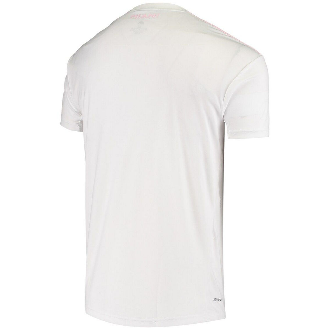 adidas Men's White Inter Miami CF 2020 Replica Blank Primary AEROREADY Jersey - Image 4 of 4