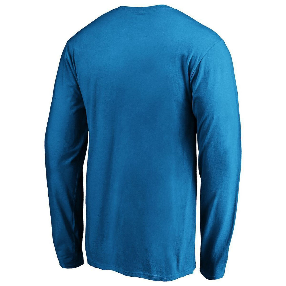 Men's Fanatics Branded Blue Charlotte FC Primary Logo Long Sleeve T-Shirt - Image 4 of 4