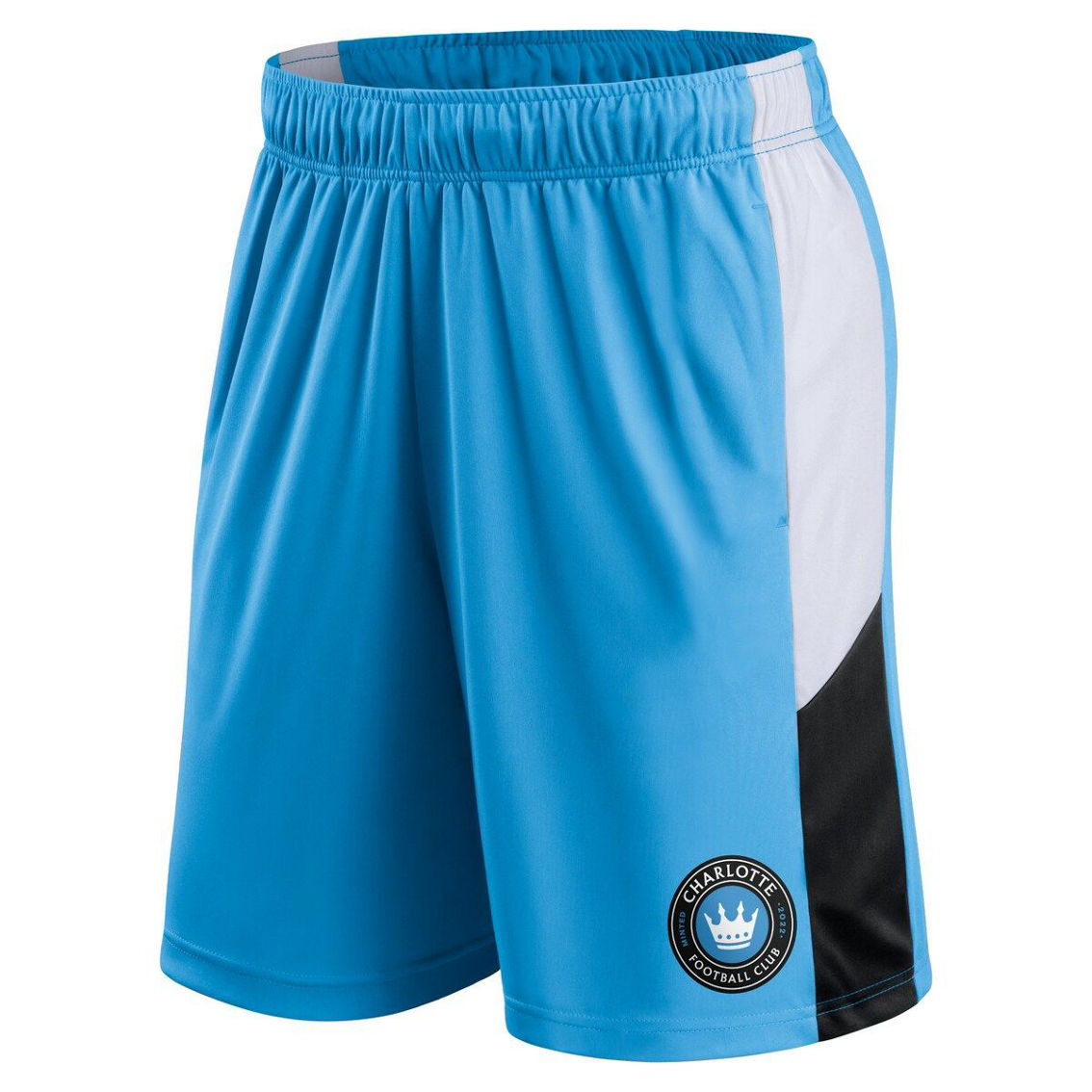 Fanatics Branded Men's Blue Charlotte FC Prep Squad Shorts - Image 3 of 4