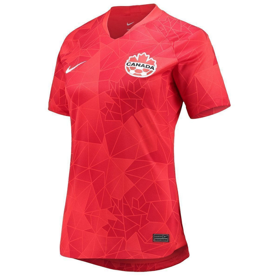 Nike Women's Red Canada Women's National Team Home Replica Jersey - Image 3 of 4