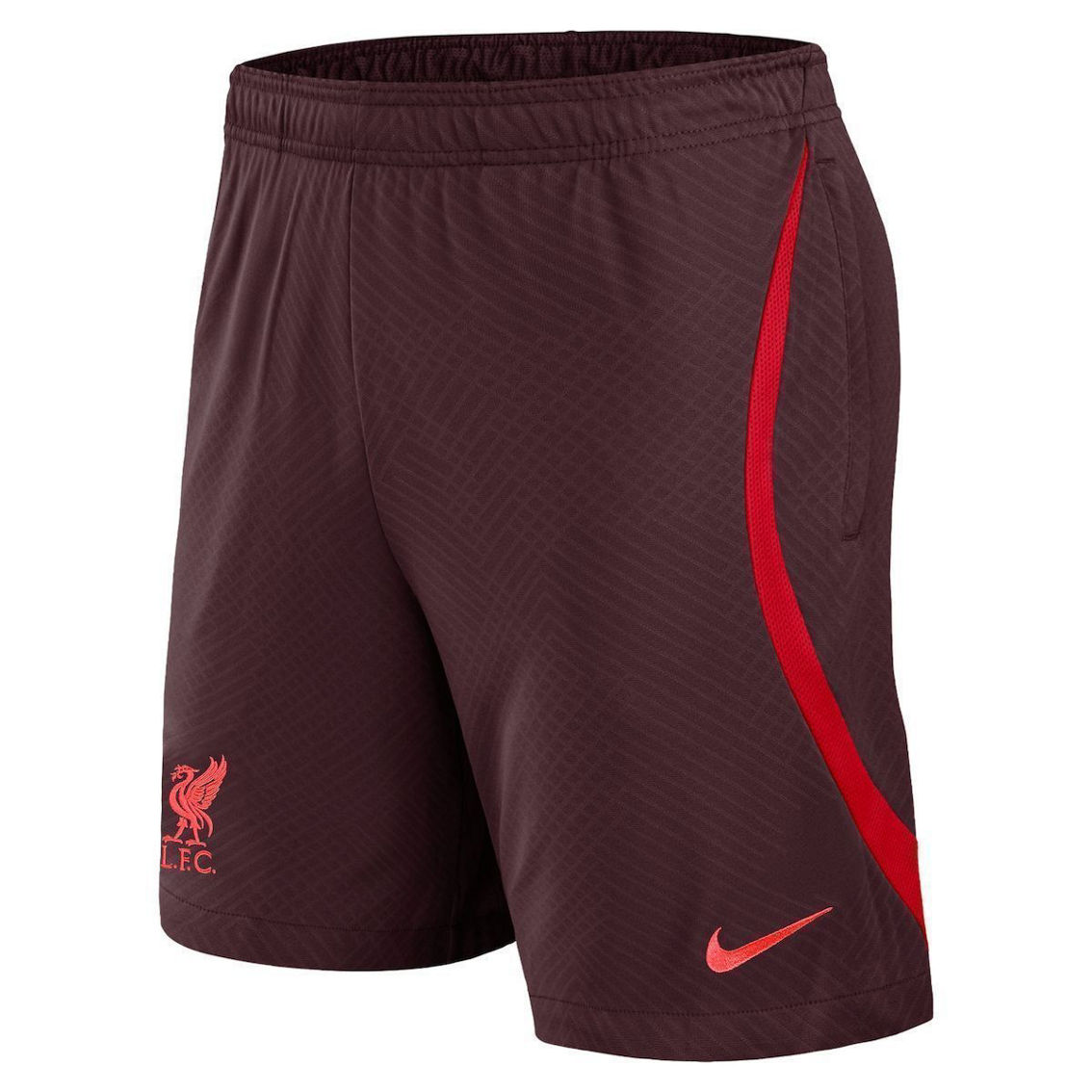 Nike Men's Maroon Liverpool 2022/23 Strike Performance Shorts - Image 3 of 4