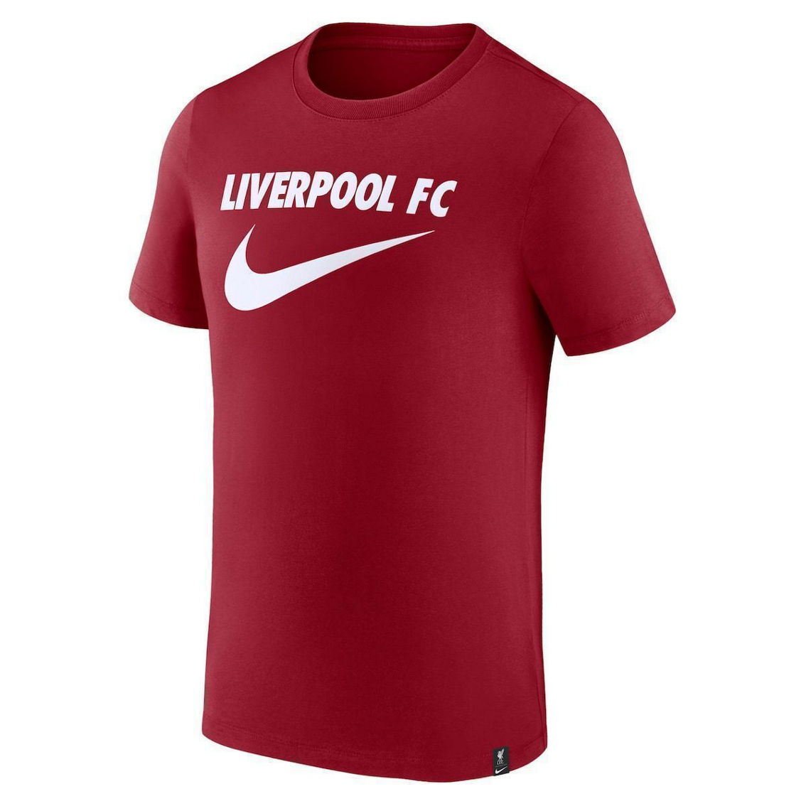 Nike Men's Red Liverpool Swoosh T-Shirt - Image 3 of 4