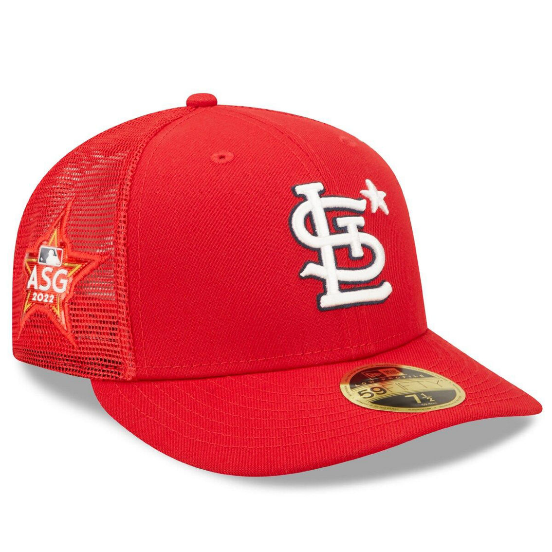 Men's St. Louis Cardinals New Era White/Red Undervisor 59FIFTY