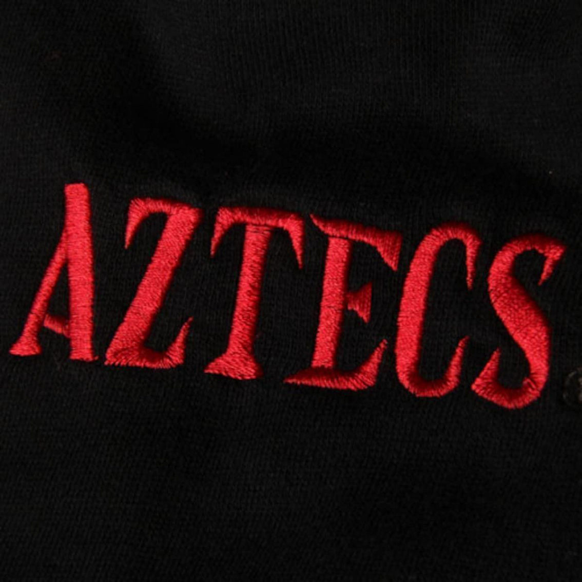 Colosseum Youth Black San Diego State Aztecs Big Logo Pullover Hoodie - Image 4 of 4