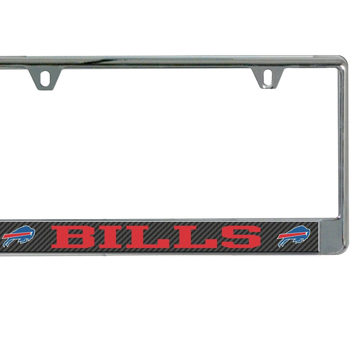 Stockdale Buffalo Bills Carbon Bottom Only Metal Acrylic Cut License Plate Frame - Image 2 of 2