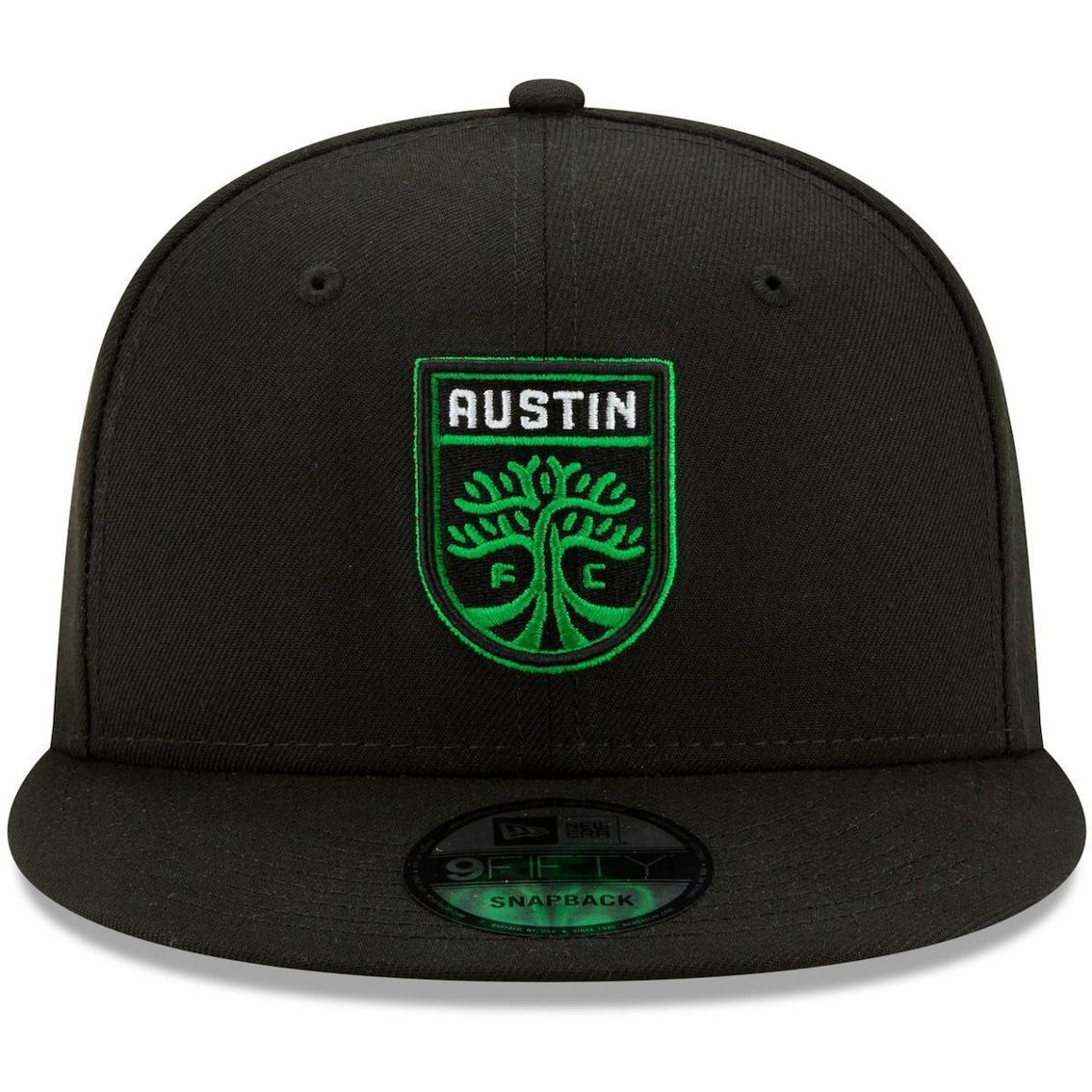 New Era Men's Black Austin FC 9FIFTY Snapback Hat - Image 3 of 4