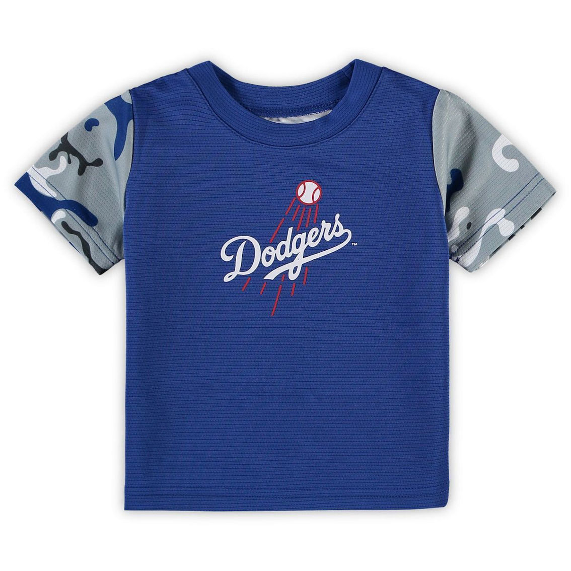 Outerstuff Infant Royal Los Angeles Dodgers Pinch Hitter T-Shirt & Shorts Set - Image 3 of 4