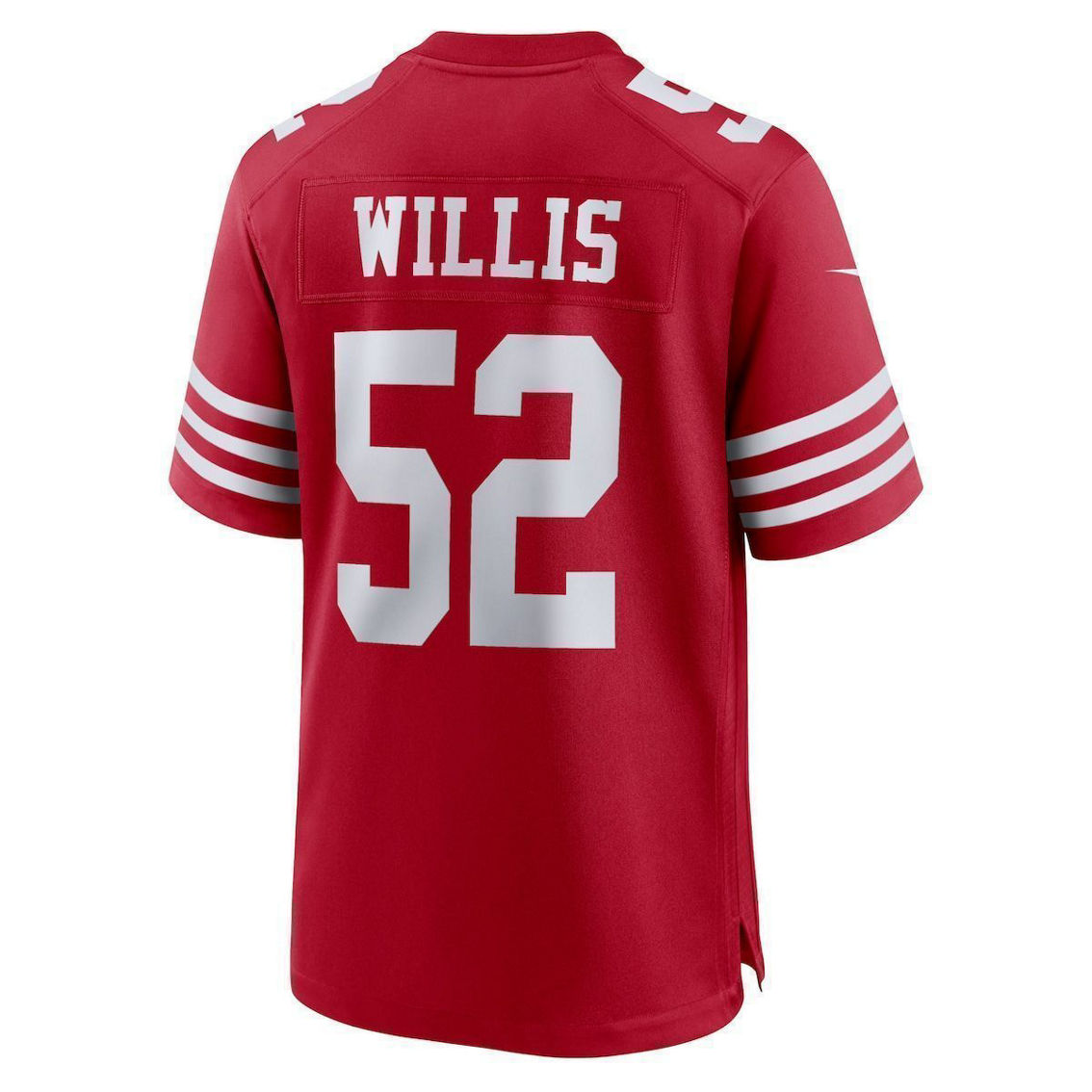 Nike Men's Patrick Willis Scarlet San Francisco 49ers Retired Player Game Jersey - Image 4 of 4