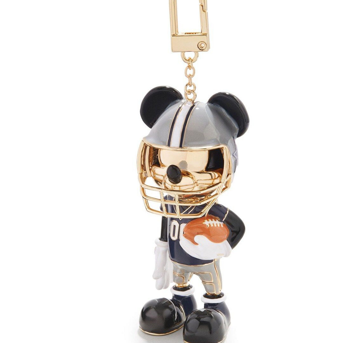 BaubleBar Dallas Cowboys Disney Mickey Mouse Keychain - Image 2 of 4