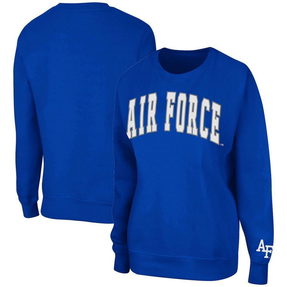 Colosseum Women's Royal Air Force Falcons Campanile Pullover Sweatshirt - Image 2 of 4