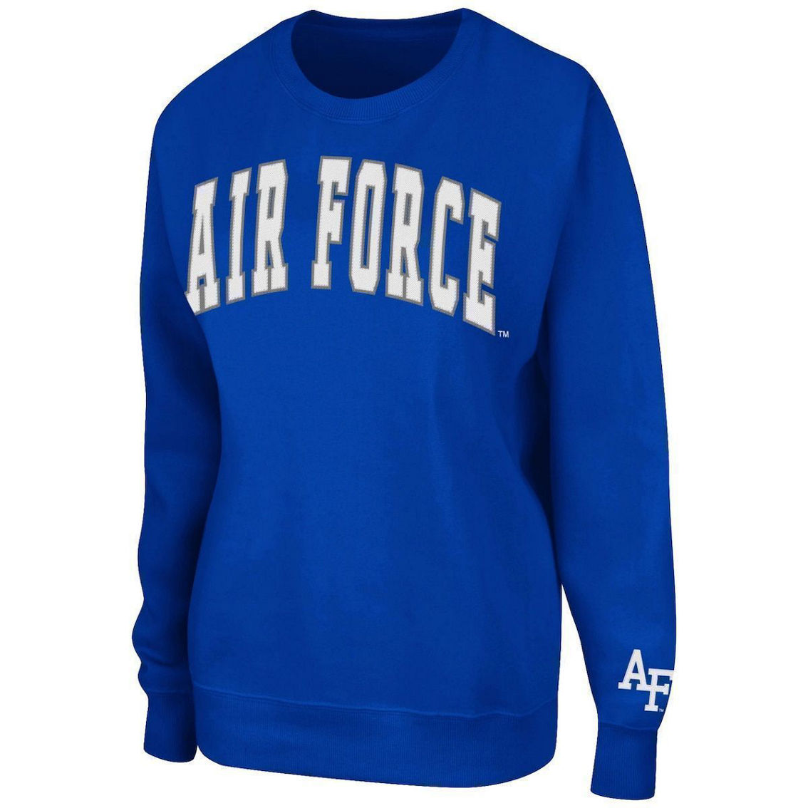 Colosseum Women's Royal Air Force Falcons Campanile Pullover Sweatshirt - Image 3 of 4