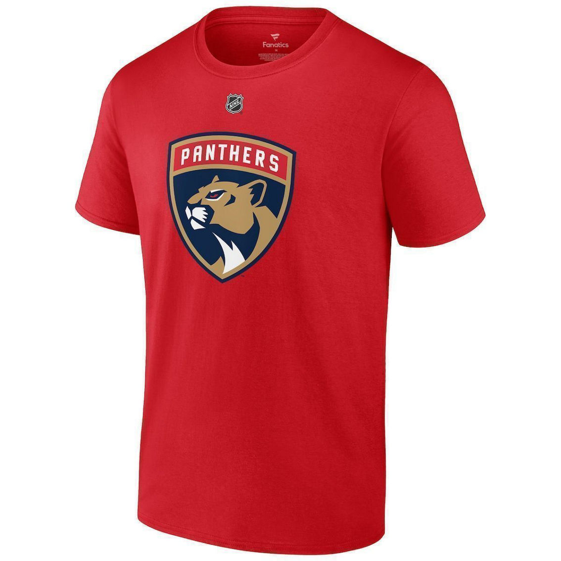 Fanatics Branded Men's Matthew Tkachuk Red Florida Panthers Authentic Stack Name & Number T-Shirt - Image 3 of 4
