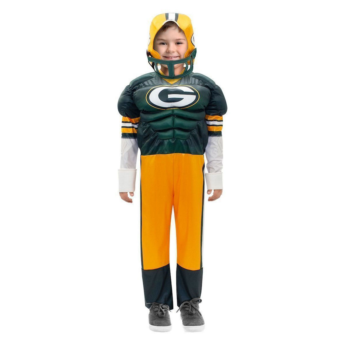 Jerry Leigh Toddler Green Green Bay Packers Game Day Costume - Image 2 of 2