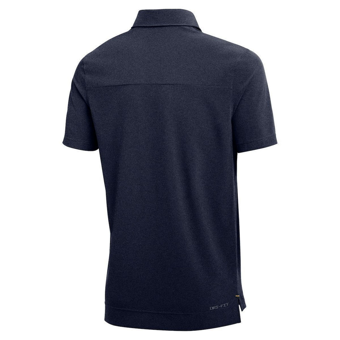 Nike Men's Heathered Navy Michigan Wolverines 2022 Coach Performance Polo - Image 4 of 4