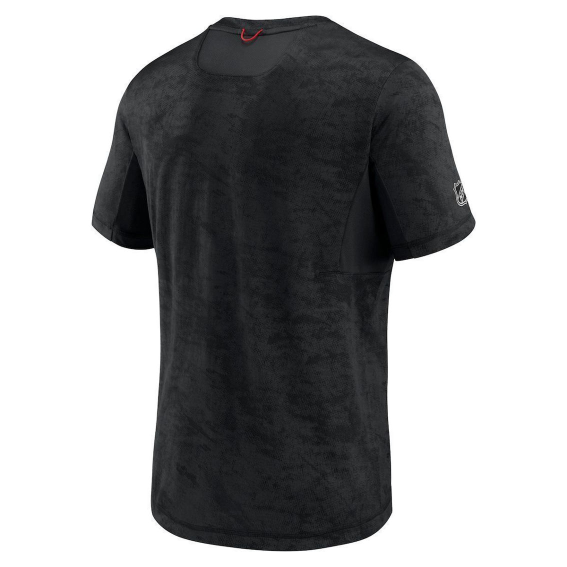 Fanatics Branded Men's Black Chicago Blackhawks Authentic Pro Rink Premium Camo T-Shirt - Image 4 of 4
