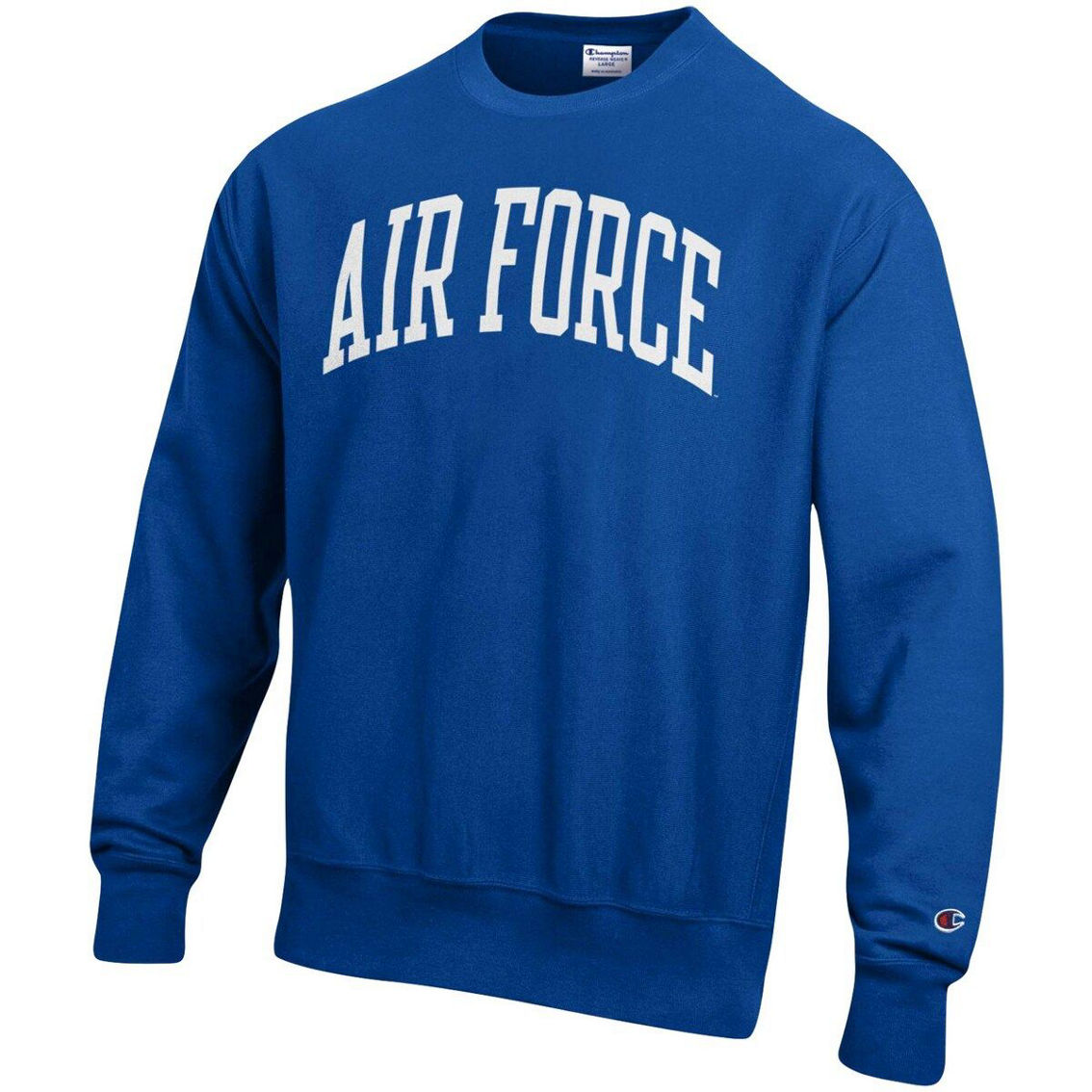 Champion Men's Royal Air Force Falcons Arch Reverse Weave Pullover Sweatshirt - Image 3 of 4