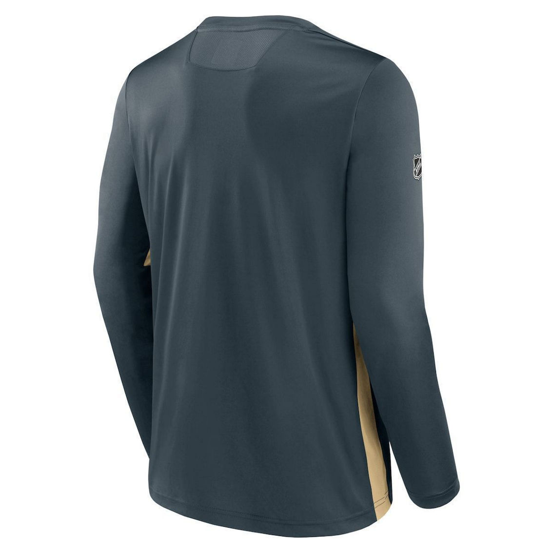 Fanatics Branded Men's Gray Vegas Golden Knights Authentic Pro Rink Performance Long Sleeve T-Shirt - Image 4 of 4