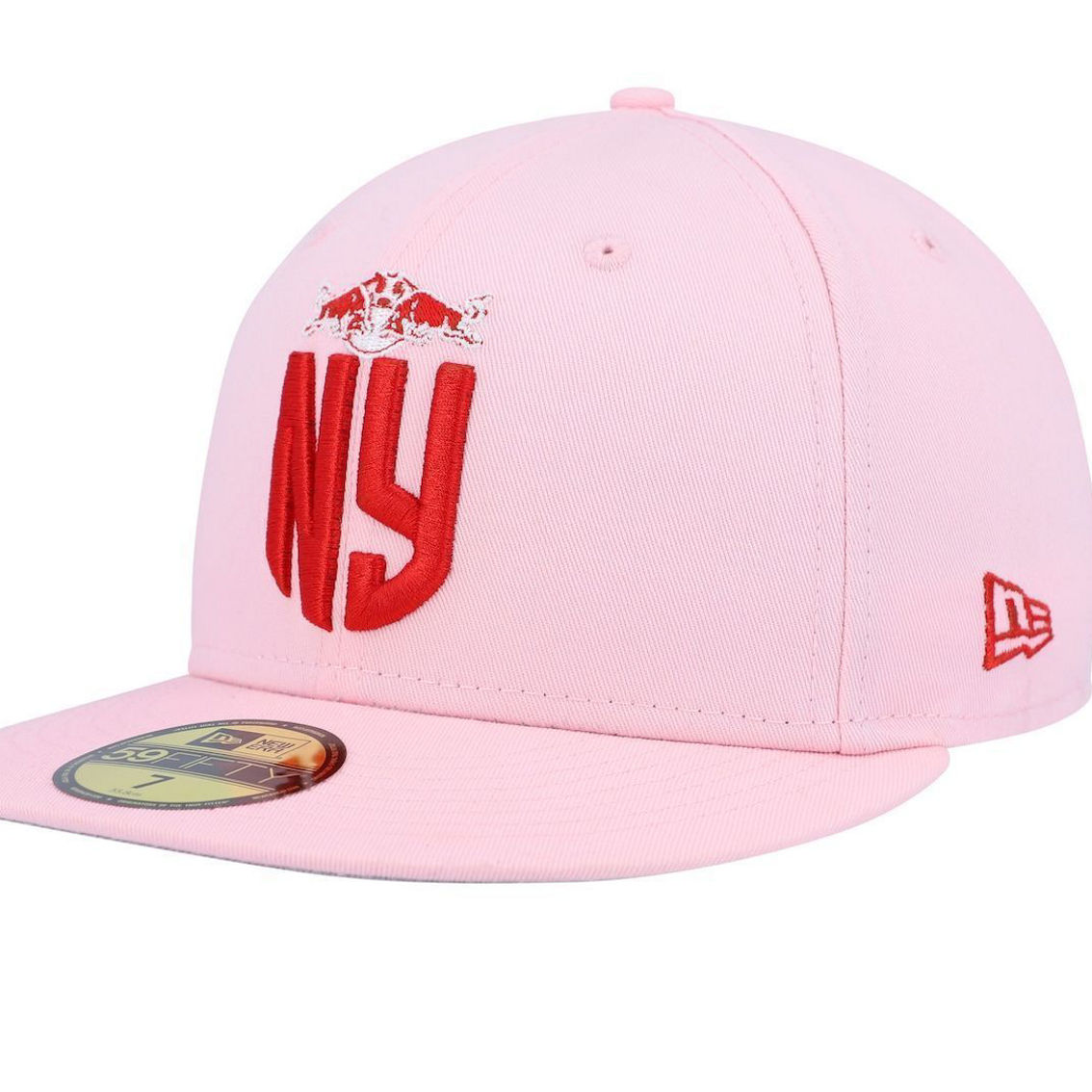 Men's New Era Pink New York Red Bulls Pastel Pack 59FIFTY Fitted Hat - Image 1 of 4