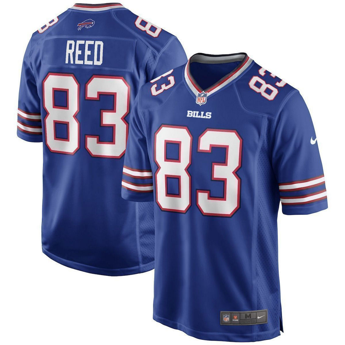 Nike Men's Andre Reed Royal Buffalo Bills Game Retired Player Jersey - Image 2 of 4