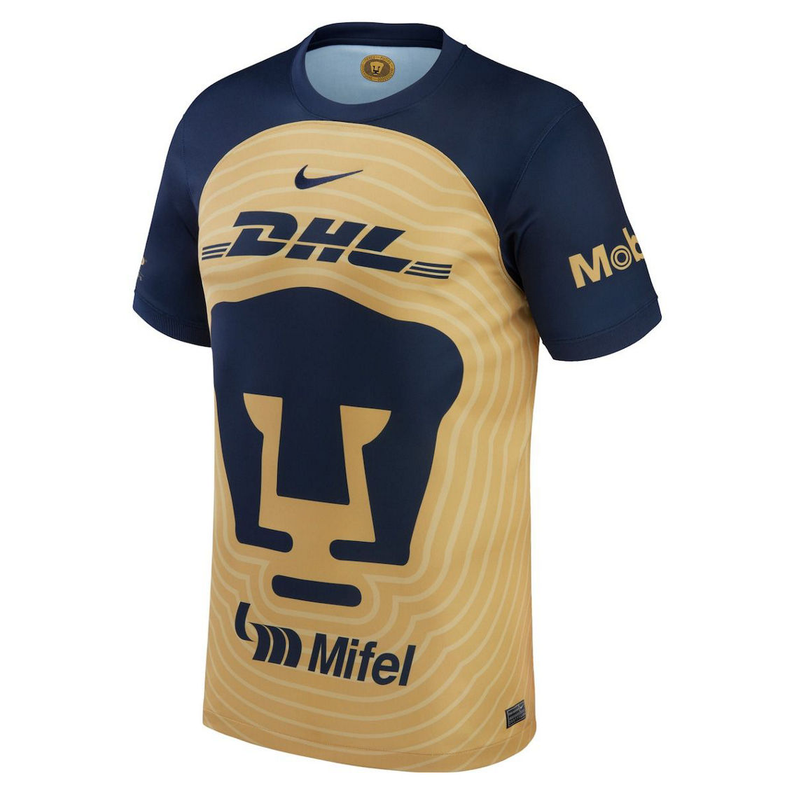 Nike Men's Gold Pumas 2022/23 Away Replica Jersey - Image 3 of 4