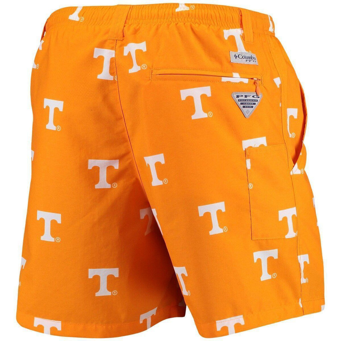 Columbia Pfg Men's Tennessee Orange Tennessee Volunteers Pfg Backcast Ii  Omni-shade Hybrid Shorts, Fan Shop